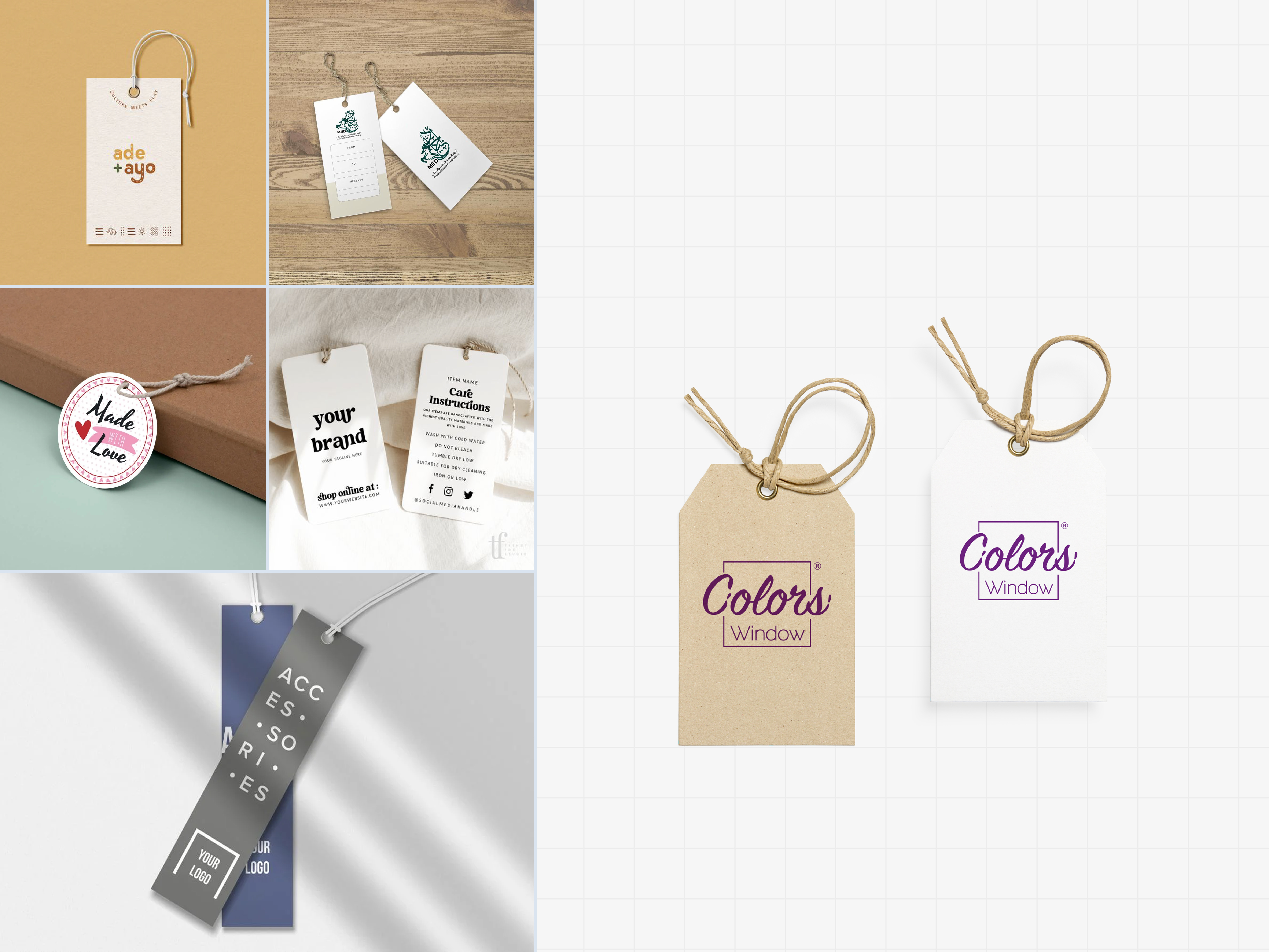 طباعة التاغات